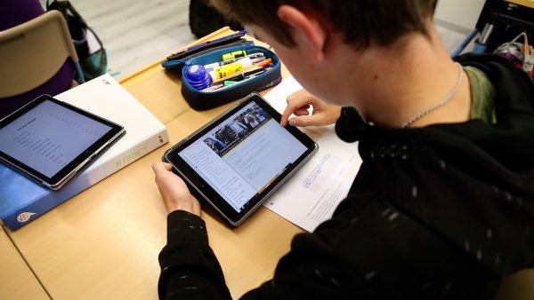 Telfer Schüler lernen digital