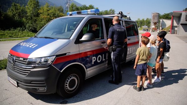 Ein Vormittag bei der Polizei